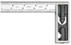 Escuadra Cuadrado doble de lectura de 6 pulgadas Starrett 13C