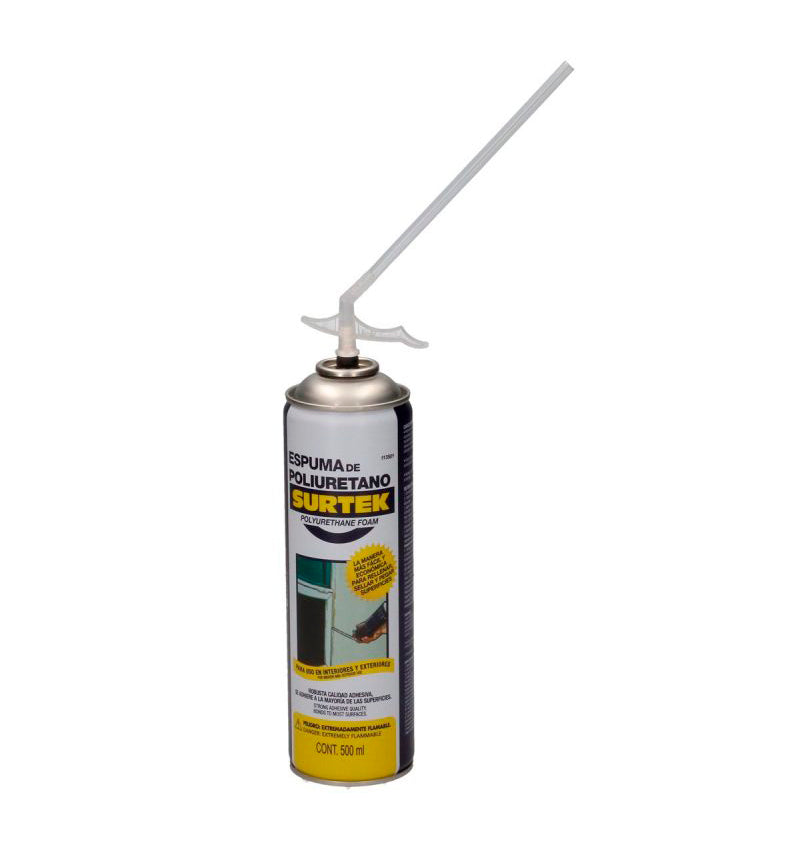 Espuma de poliuretano 500 ml Surtek 113501