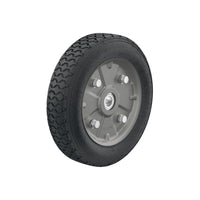 Rueda De Hule Sólido 9' Para Diablo, Doble Balero, Pretul 45487