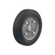 Rueda De Hule Sólido 9' Para Diablo, Doble Balero, Pretul 45487