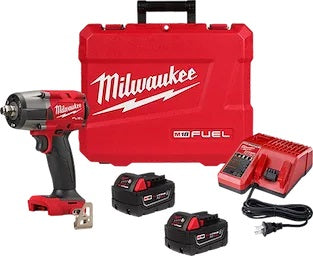 Kit De Llave De Impacto De Torque Medio M18 FUEL De 1/2", Milwaukee 2962-22R
