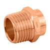 Conector Macho Cobre "1/2", Foset 49653