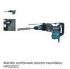 Rotomartillo SDS-Max 2-1/16", 1,100 - 2,250 IPM, C/Maletin, 1,510W, Makita HR5202C