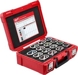 Juego de Dados 12T en U de Cobre #6-750 MCM Milwaukee 4912KITC