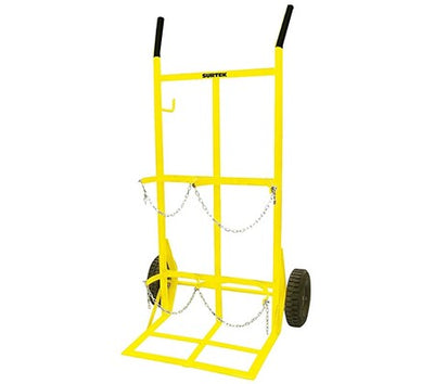 Diablo para Cilindros Amarillo Llanta Sólida 7