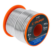 Soldadura Con Núcleo Resina 95/5, Tubería De Gas, 450 g, Truper 14367