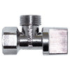 Llave de Control Angular Metalica Roscable 1/2" Cierre 1/4 de Vuelta Fontanery 23006