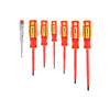 Juego 6 Desarmadores Dieléctricos y 1 Probador Decorriente, Truper DTJ-7D