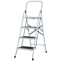 Escalera Tubular, Plegable, 4 Peldaños, Pretul 24122
