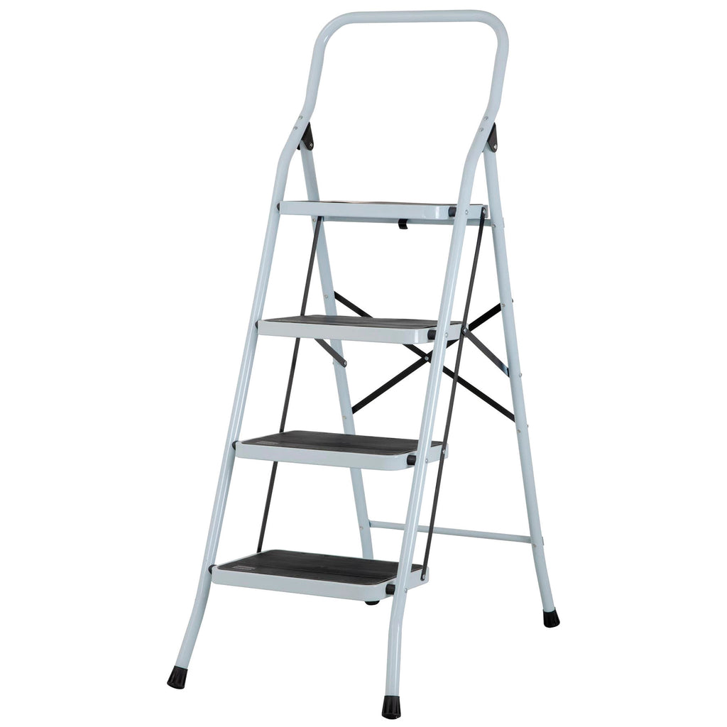 Escalera Tubular, Plegable, 4 Peldaños, Pretul 24122