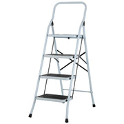 Escalera Tubular, Plegable, 4 Peldaños, Pretul 24122