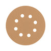 Disco de Lija 5" Grano 120, 8 Perforaciones, Truper 17950