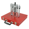 Juego De Extractor Quijada Recta 6 Ton, 12 Piezas, Caja Metálica, Urrea 4213B