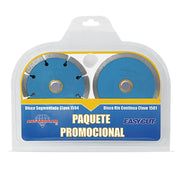 Kit de Discos de Diamante de 2 Pza 4 x 0.06 x 7/8  Austromex 2993