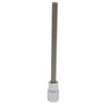 Dado Con Punta Hexagonal Extra Larga Cuadro De 1/2", Métrico, 17 mm, Urrea 544117ML