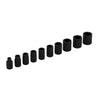 Juego de 10 dados de impacto en pulgadas 1/4" Urrea 69106***