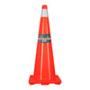 Cono De Precaución De 90 cm De PVC Con Reflejante, Truper 13127
