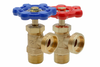 Juego de Valvulas para Lavadora  1/2" Laton, Cnx 118H-8