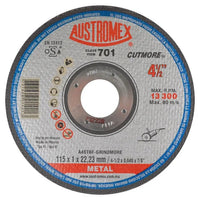 Disco Abrasivo para Corte de 4-1/2 x 3/64 x 7/8 Austromex 701
