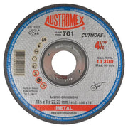 Disco Abrasivo para Corte de 4-1/2 x 3/64 x 7/8 Austromex 701