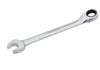 Llave combinada de matraca spline reversible 1/2"