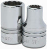 Dado Corto De 12 Puntas, 1/2" X 1/2", Williams ST-1216