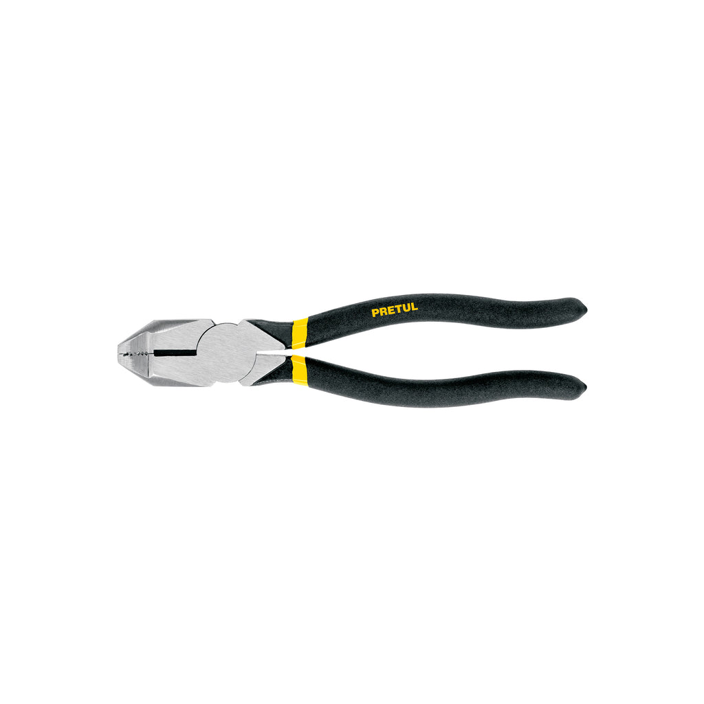 Pinza Para Electricista 8" Uso Rudo, Mango De PVC, Pretul 22606