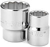 Dado Corto De 12 Puntas, 7/8" x 3/4", Williams 33228