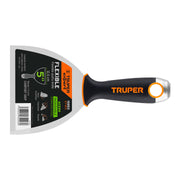 Espátula Flexible 5" Acero Inox. Mango Comfort Grip, Expert 15853