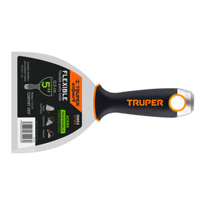 Espátula Flexible 5" Acero Inox. Mango Comfort Grip, Expert 15853