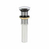 Contra Cromada Con Tapón Push Para Lavabo Sin Rebosadero, Coflex PH-220