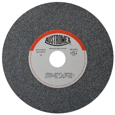 Rueda Abrasiva Grano 36 para Esmerilar Gris de 8 x 1 x 1 Austromex 39