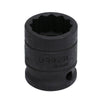 Dado De Impacto 1 5/16", 12 Puntas, Cuadro De 1/2", Urrea 7442