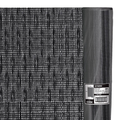 Rollo De Toldo Sombra 80% De 25 m x 1.85 m, Fiero 43004