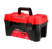 Caja portaherramientas plástica con broches plásticos y charola 19" Surtek CPU19P