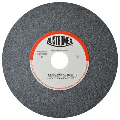 Rueda Abrasiva Grano 60 para Esmerilar Gris de 8 x 3/4 x 1  Austromex 37
