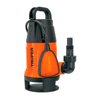 Bomba Sumergible Plástica, 1-1/2 HP Para Agua Sucia, Truper 12604