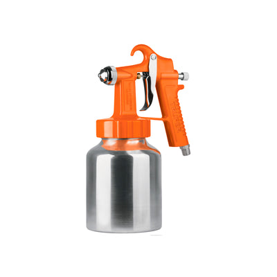 Pistola P/Pintar Baja Presión, 1.5 mm, Naranja, Entrada Inf, Truper 19000
