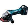 Mini Esmeriladora Inalámbrica 4-1/2" De 18v, Azul, Makita DGA452RMJ