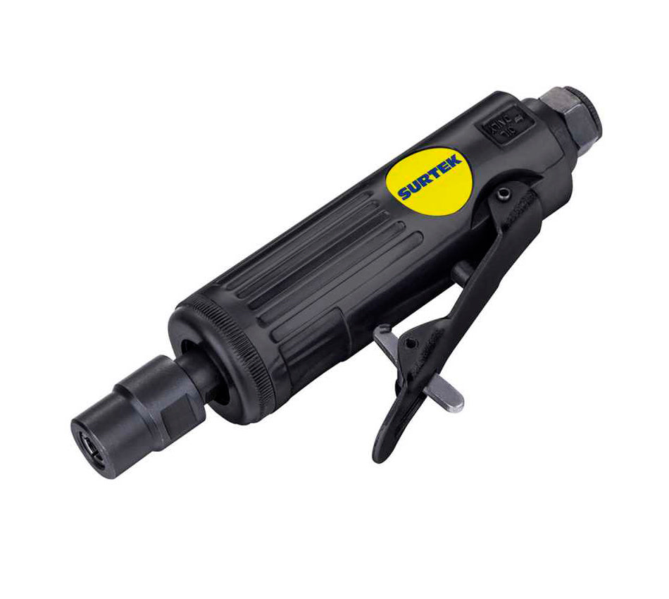 Moto-tool neumático recto de 25000 rpm broquero de 1/4" Surtek MTN414
