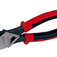 Pinza bimaterial para electricista, corte lateral con ponchacable 9" Urrea 259GHLX