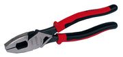 Pinza bimaterial para electricista, corte lateral con ponchacable 9" Urrea 259GHLX