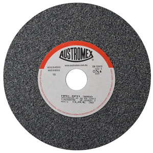 Rueda Abrasiva Grano 24 para Esmerilar Gris de 8 x 1 x 1 Austromex 38