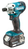 Atornillador De Impacto V.V.R 0-3,000 IPM LI-ION S/Bat. y Carg. C/Freno, 18V, Makita DTD156Z