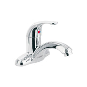 Monomando Plástico Para Lavabo, Nariz Curva, Foset 48191