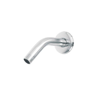 Brazo De Acero Cromado y Chapetón De Acero Inox P/Regadera, Foset 49378
