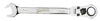 Llave De Peine Reversible Con Cabeza Flexible De Trinquete De 12 Puntos, Métrica, Williams 1212MRCF