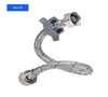 Manguera Flexible vinil Hidráulico 1/2" x 7/8" x 35 cm tuboplus Rotoplas 220028