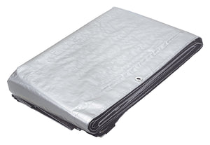 Lonas Reforzadas Grises, 180g/m2, Espesor De 0.25 mm, Truper 15367