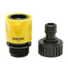 Juego de conector con sistema click adaptador para grifo 3/4" Surtek 130382***